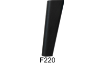 Holzfuß F 220 Buche
