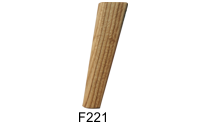 Holzfuß F 221 Eiche
